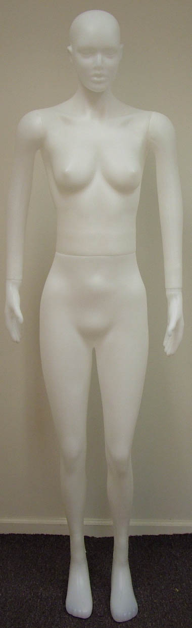 F standing white