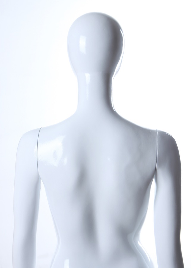 Female Fiberglass Glossy LS7W Mannequin 