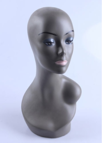 Female Realistic Fiberglass Head 0875
