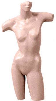 Female 3/4 Torso Partial Face