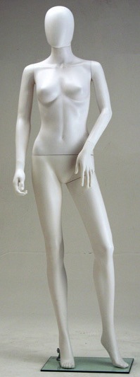 FEMALE MANNEQUIN EGGHEAD DURABLE W/ MOVABLE HEAD (EF3