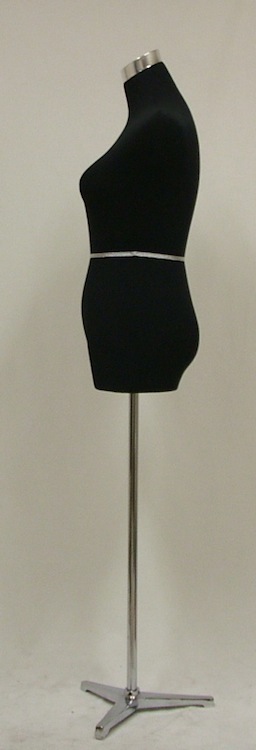 Female Mannequin Dress Form Steel Tripod Base AT45