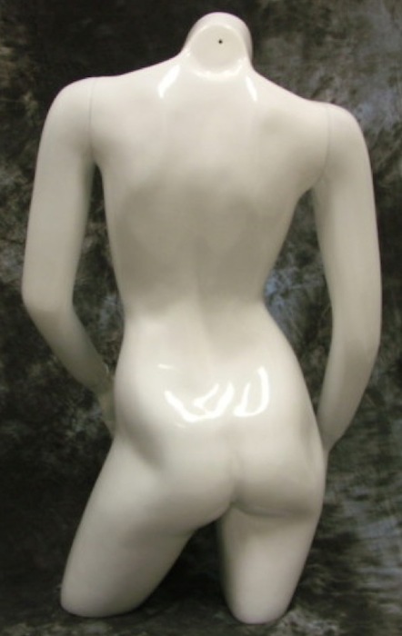 Female Torso Mannequin W/Arms Table Top Ph7