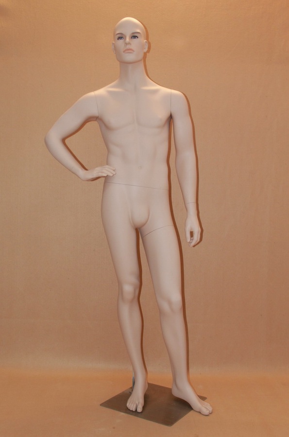 Male Fiberglass Mannequin Elvis Look Alike M-12