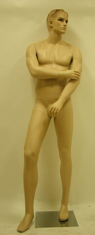 Male Fiberglass Mannequin Elvis Look Alike M-12