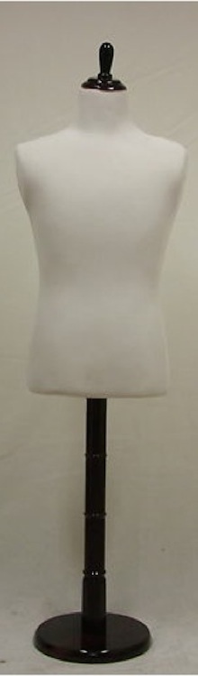 Male Tall Dress Form With Round Base 