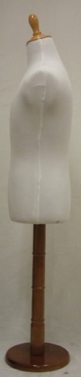 Male Tall Dress Form With Round Base 